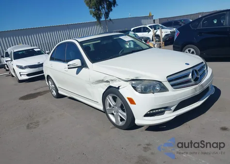 2011 Mercedes-Benz C 300 Sport from USA, damaged, VIN WDDGF5EB6BA476843
